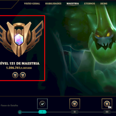 [Conta Lol] Diamante 4 Mono Zac 1KK Maestria/Tryndamare Vitorioso [Streamer]