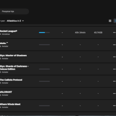 CONTA DA EPIC COM SKINS NO FORTNITE E RL