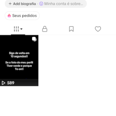 🌟| CONTA DE TIK TOK COM 500 SEGUIDORES |🌟