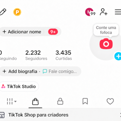 CONTA TIK TOK SHOP 2,2K SEG E 3,4K DE CURT (SHOP ATIVO) (CONTAS TIK TOK SHOP)