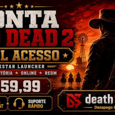 CONTA RED DEAD REDEMPTION 2 FULL ACESSO(ONLINE - REDM & MODO HISTÓRIA)