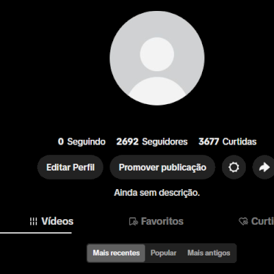 CONTA TIK TOK 2,6K SEG E 3,6K DE CURT (SHOP ATIVO) (VITRINE DAQUI A 30 DIAS)