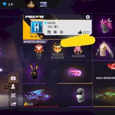 Conta de Free Fire barato para sair logo !!!