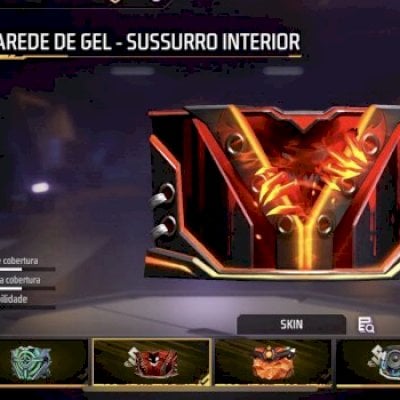 Conta Free fire com bandeirão, top criminal e muito mais