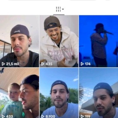 Vendo conta do tik Tok bem engajada