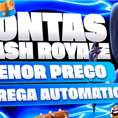 (MENOR PREÇO) CONTAS DE CLASH ROYALE DE TODO TIPO l FULL ACESSO + ENTREGA RÁPIDA