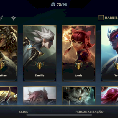 Conta lol wild Rift