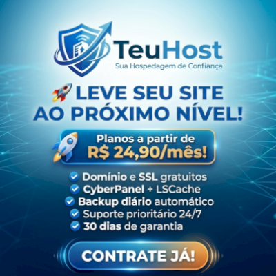 Hospedagem Plano Profissional – Ideal para começar seu site com alto desempenho