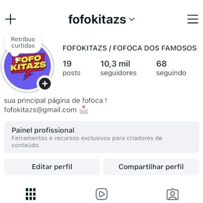 Instagram de fofocas 10k