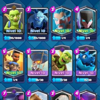 CONTA TOP COM QUASE TODAS AS LENDÁRIAS 4 HERÓIS