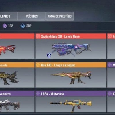Conta INSANA de COD: Armas Míticas e Diamantes!!
