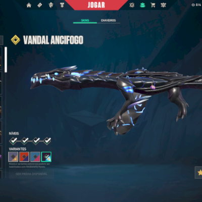 Vandal Blackthorn + Ion + Ancifogo | Phantom Sublime + Faca | C/dados de Rec