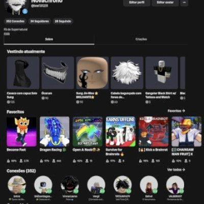 Conta de Roblox