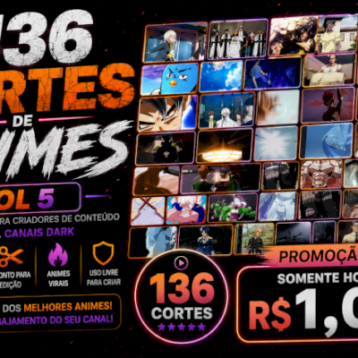 136 Cortes de Animes Vol. 5 | Cenas Virais-ENTREGA AUTOMÁTICA 🎯