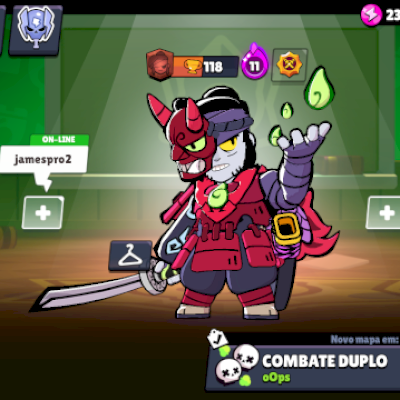 Vendo conta de Brawl stars