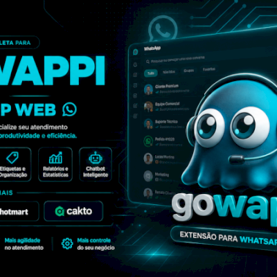 GOWAPPI - Extensão para WhatsApp WEB > MELHOR QUE > ZAP VOICE > WATIDY > ETC...