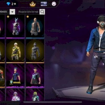Conta intermediária Free Fire
