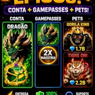 🔥CONTA COM DRAGON PERM, 2X MAESTRIA E MUITO MAIS!🔥