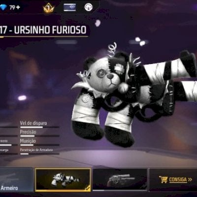 CONTA FF COM M1917 - URSINHO FURIOSO (SEU EMAIL)