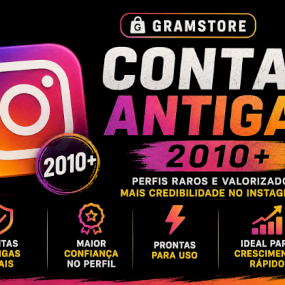 🌟 CONTAS INSTAGRAM ANTIGAS (+2010 )  SUPER RARAS - promoção