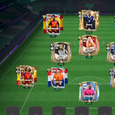 CONTA DE FC MOBILE GER 128 POTENCIAL 129