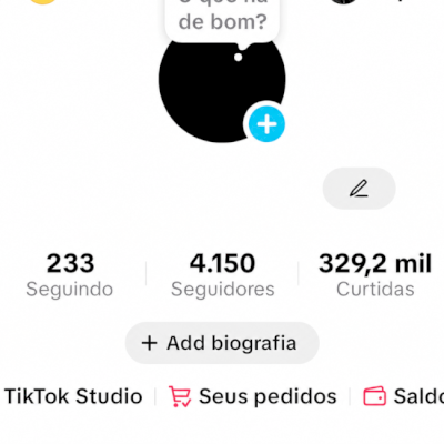 TikTok 4.1K Seguidores e 329K Curtidas | Entrega Imediata