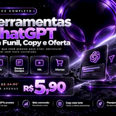 Pack de GPTs para Funil, Copy, VSL e Ofertas