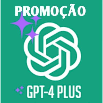 CHAT GPT 4 PLUS - 1 MÊS - PROMOÇÃO