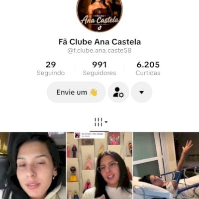 Vendo conta do tik Tok engajada
