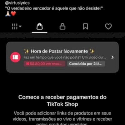 CONTA DO TIKTOK COM SHOP ATIVO +3,8K SEGUIDORES +89,3K CURTIDA(ENGAJAMENTO REAL)