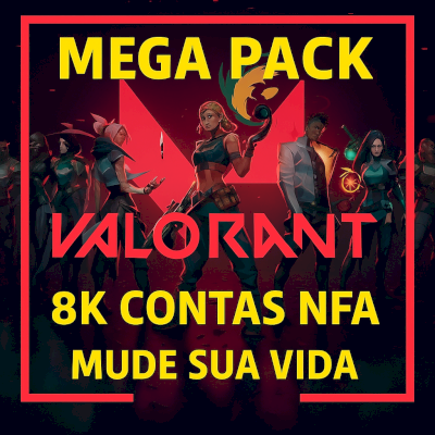 8000 Contas de Valorant ~ LOL