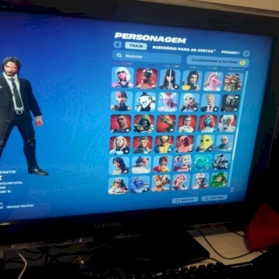 conta fortnite