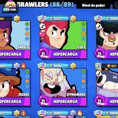 CONTA BRAWL STARS PROFISSIONAL, COM FAMA SOLAR E MESTRE 2024