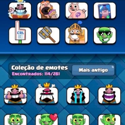 CONTA CLASH ROYALE