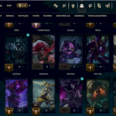 Conta Smurf de LEAGUE OF LEGENDS(LEVEL 30)Full acesso(10 PARTIDAS PARA IR RANKED