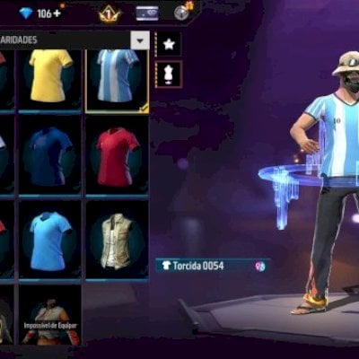 Vendo conta de free fire otima conta