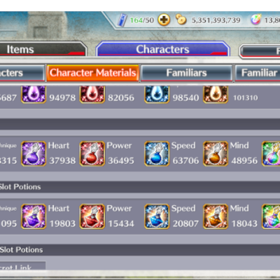 Conta com 13k de orbs, 75 dias e varios ft fortes.