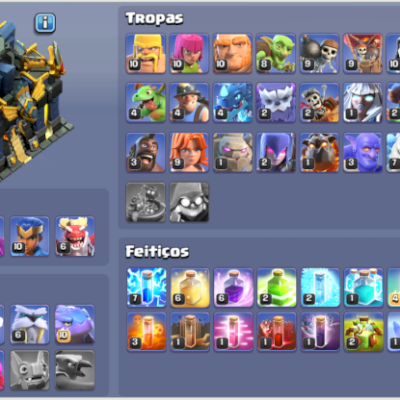 CONTA CLASH OF CLANS | FULL ACESSO | CV 17 | ENTREGA DIRETA NO EMAIL