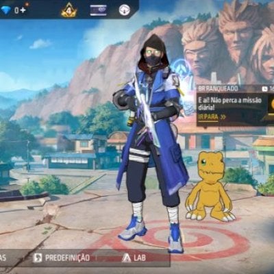 Conta FF prime 4 com Dino 2D Trono Mundial e Evo Rainha do Trap e muito mais