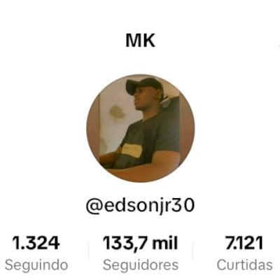 Conta TikTok 133k - Seguidores reais