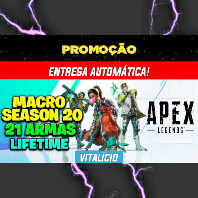 MACRO - APEX LEGENDS (VITALICIO) MOUSES LOGITECH - Entrega Automática!