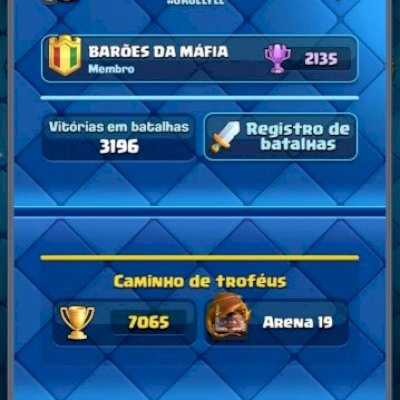 Conta Clash Royale 14 full