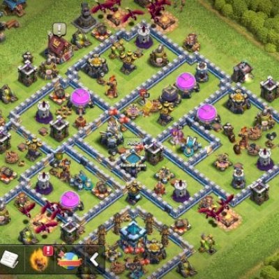 Vendo conta de Clash of clans cv 13 recém