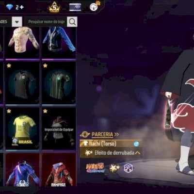 Conta de Free Fire Gemada Abandonada