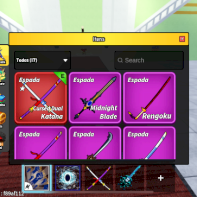 CONTA DE BLOX FRUITS