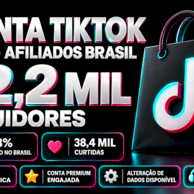 ⚡ [ENTREGA AUTOMÁTICA] CONTA TIKTOK SHOP AFILIADO BRASIL