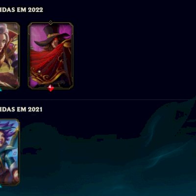 Conta nvl 101, 10 skins, unranked, 70 champs