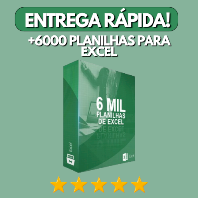 Super Pack De Planilhas De Excel + De 6000!
