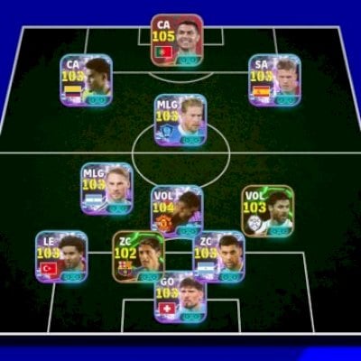 mbl/pack PORT CR7 105, pack arsenal, casemiro, olmo, debruyne, romero e muito ++
