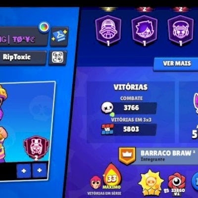 CONTA DE BRAWL STARS